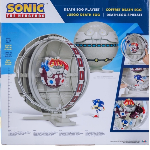 Sonic The Hedgehog 2.5" Action Figure Death Egg Playset with Sonic - Picture 2 of 6